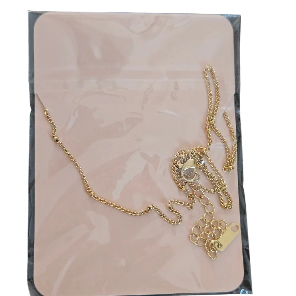 New 18k Gold Sun Pendant Necklace
